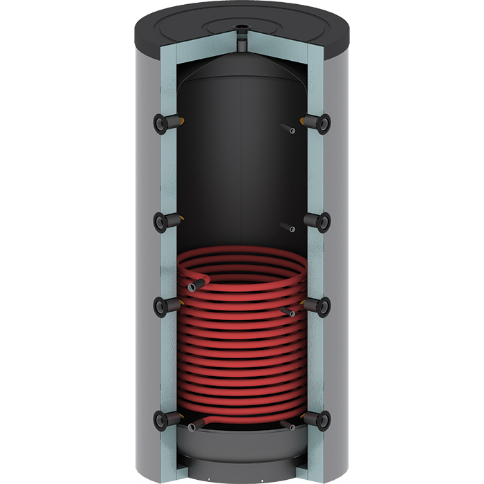 SERBATOIO PUFFERDYN R1 LT.600 SENZA ISOLAMENTO