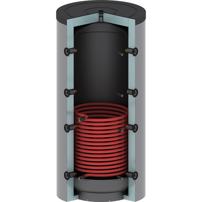 SERBATOIO PUFFERDYN R1 LT.800 SENZA ISOLAMENTO