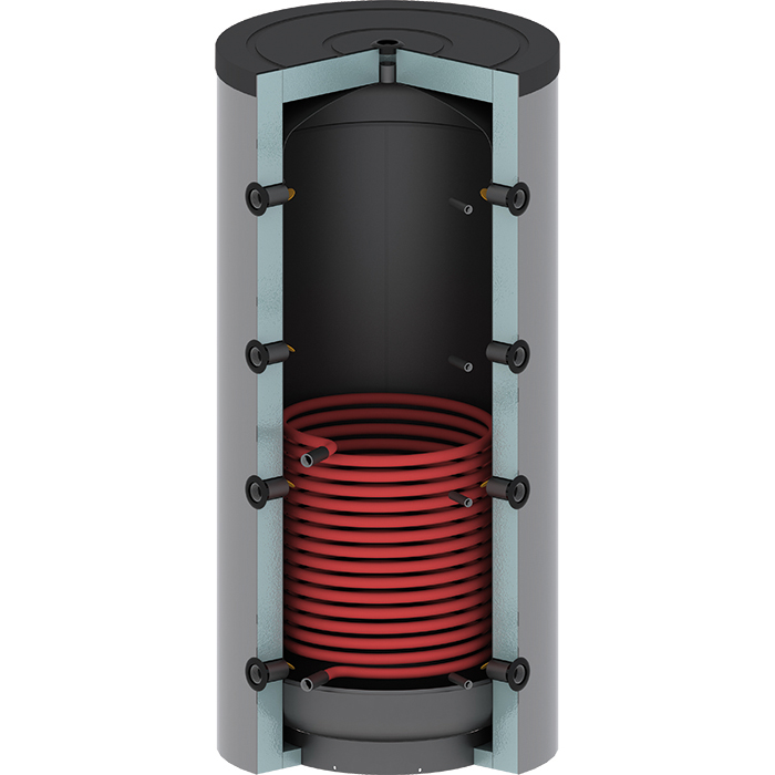 SERBATOIO PUFFERDYN R1 LT.1000 SENZA ISOLAMENTO