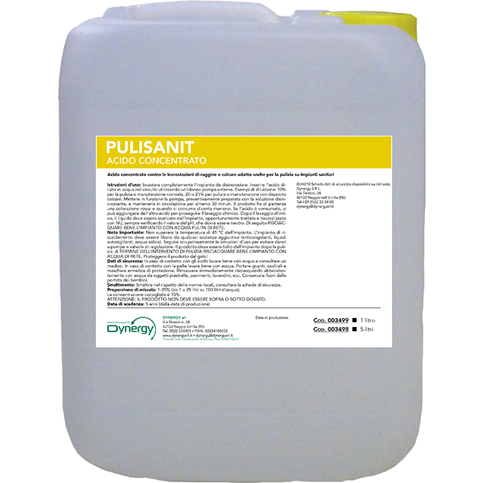 PULITORE PULISANIT X IMP. SANITARI LT 5