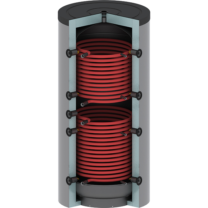 SERBATOIO PUFFERDYN R2 LT.800 SENZA ISOLAMENTO