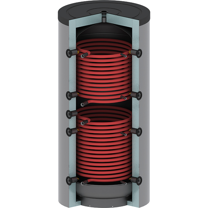 SERBATOIO PUFFERDYN R2 LT.300 CON ISOLAMENTO