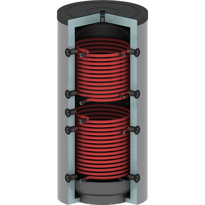 SERBATOIO PUFFERDYN R2 LT.500 CON ISOLAMENTO