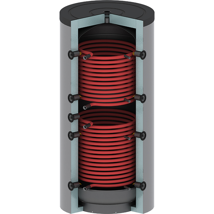 SERBATOIO PUFFERDYN R2 LT.2500 SENZA ISOLAMENTO