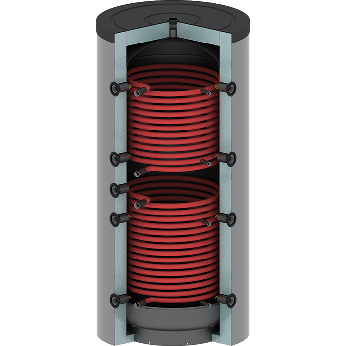 SERBATOIO PUFFERDYN R2 LT.3000 SENZA ISOLAMENTO